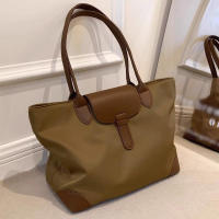 Bolso De Hombro Para Mujer 2025 Gran Tamaño De Nylon Con Cierre De Cremallera Bolso De Viaje De Lona Oxford Sencillo Y Moderno - details 4