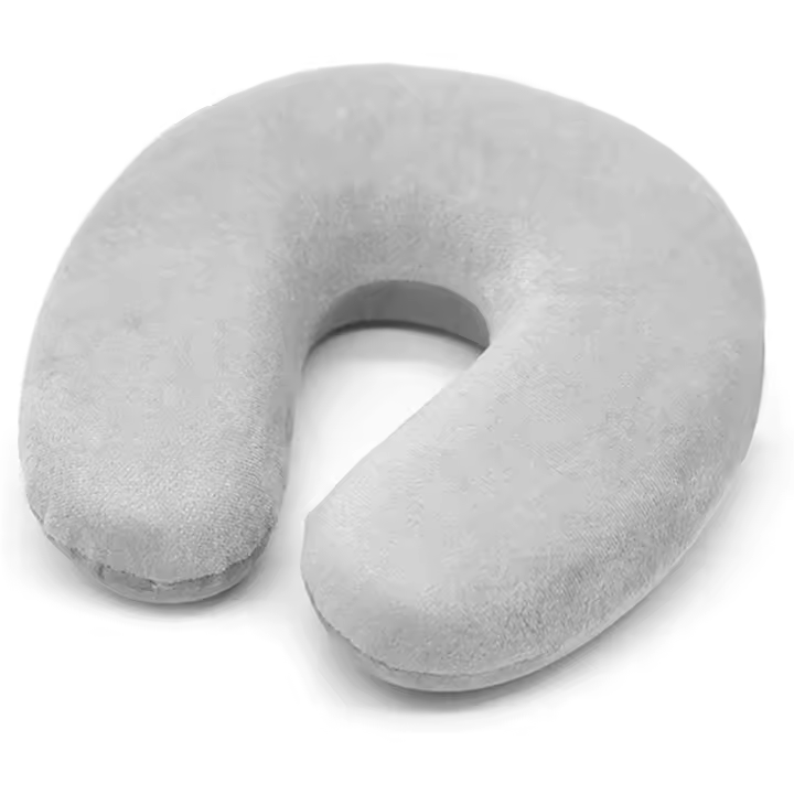Almohada cervical, almohada del cuello para el viaje con la cubierta desprendible, conveniente para el aeroplano, autobús, diseño ergonómico - 1