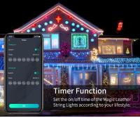 Luces De Navidad RGB LED Para Decoración De Calle Y Interior Smart Bluetooth APP USB Regulables Y Con Musicas Para Bodas Y Fiestas - details 8