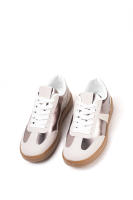 Lyla Wang Zapatillas deportivas blancas para mujer con detalle en negro, estilo clásico y moderno para el uso diario - details 1