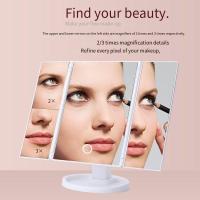 Espejo de Maquillaje LED Tríptico Wondruz con Aumento - details 3