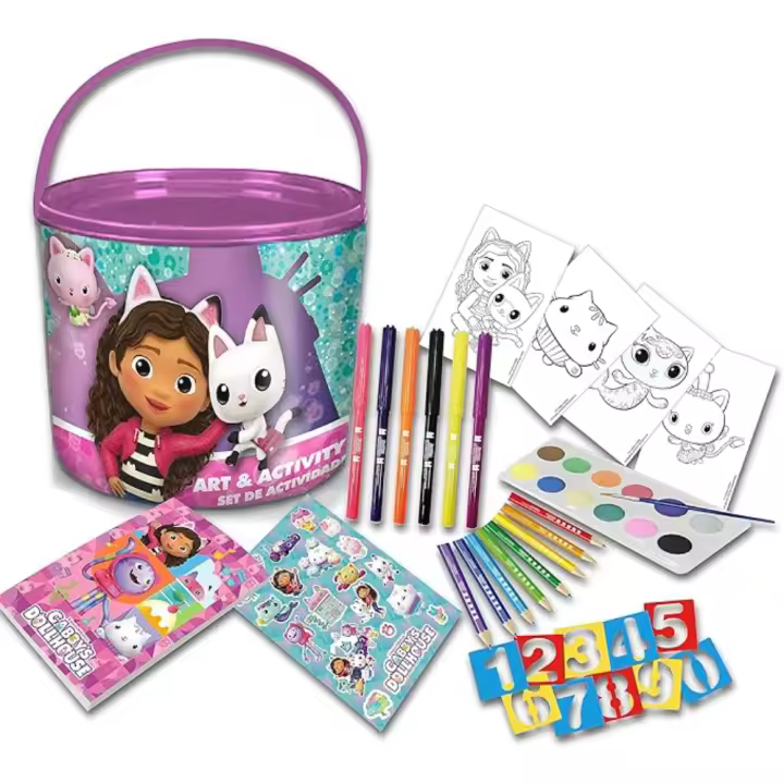 Set de Actividades Gabbys Dollhouse 46 Piezas en Cubo 78034 - 1