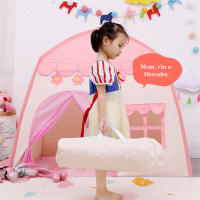 Carpa Para Niños Con Luces LED Castillo De Princesa Casa De Juguete Plegable Para Habitación De Bebés Y Niñas Edad Recomendada 3-12 Años - details 4