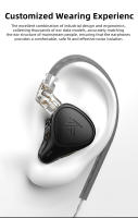 Auriculares KZ ZEX pro In-Ear Electrostáticos Dinámicos Y Equilibrados Para Deporte Y Juegos Cancelación De Ruido HIFI ZS10 ZSN pro EDX EDC ZSX - details 7