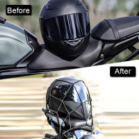 Bolsa De Almacenamiento Para Casco De Motocicleta Universal Ajustable Con Red De Protección Accesorios Para Equipaje - details 4