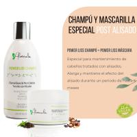 Kit Capilar 4 Pasos Mantenimiento Cabello Sin sulfatos Ni Parabenos 100% Vegano - Champú + Mascarilla + Serum + Acondicionador Sin Aclarado Aluminalia - details 1