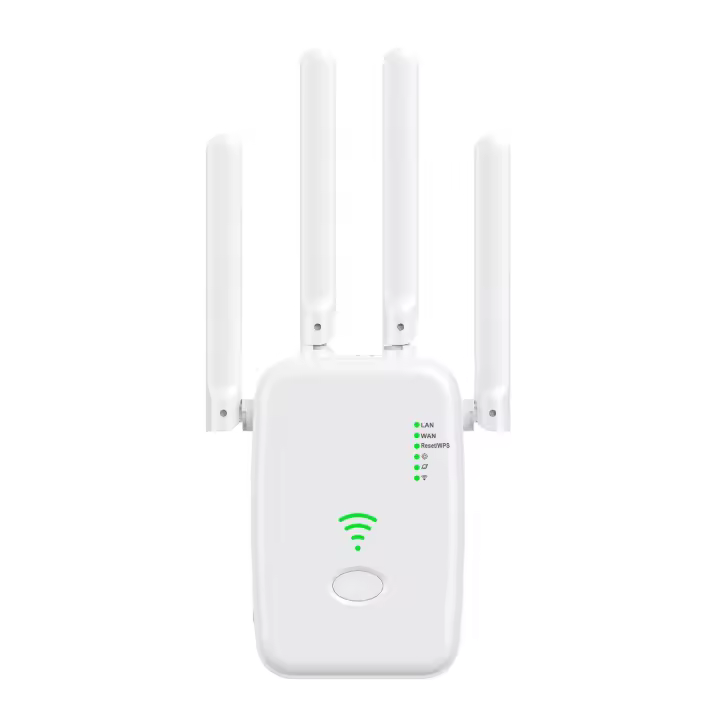 Amplificador de señal WiFi, amplificador de señal WiFi mejorado, puerto WAN y LAN, amplificador de señal WiFi de Internet, extensor de enrutador inalámbrico para oficina y hogar - 1