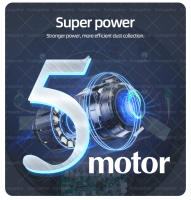 Robot Aspirador Inteligente Para El Hogar Con Control Remoto Baja Ruido Succión Fuerte Carga USB - details 4