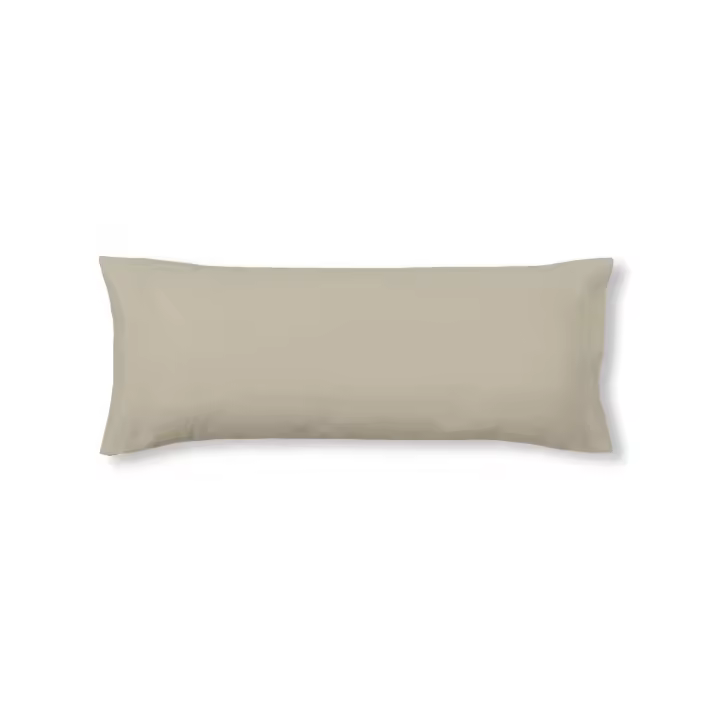 BL Belum Funda de Almohada 100% Algodón Liso Taupe - Combina con Nuestras Fundas Nordicas - 1