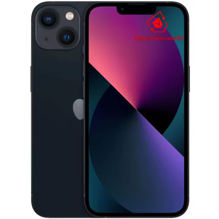 Apple iPhone 13 256GB Negro REACONDICIONADO Grado A+ Garantía 2 años - 1