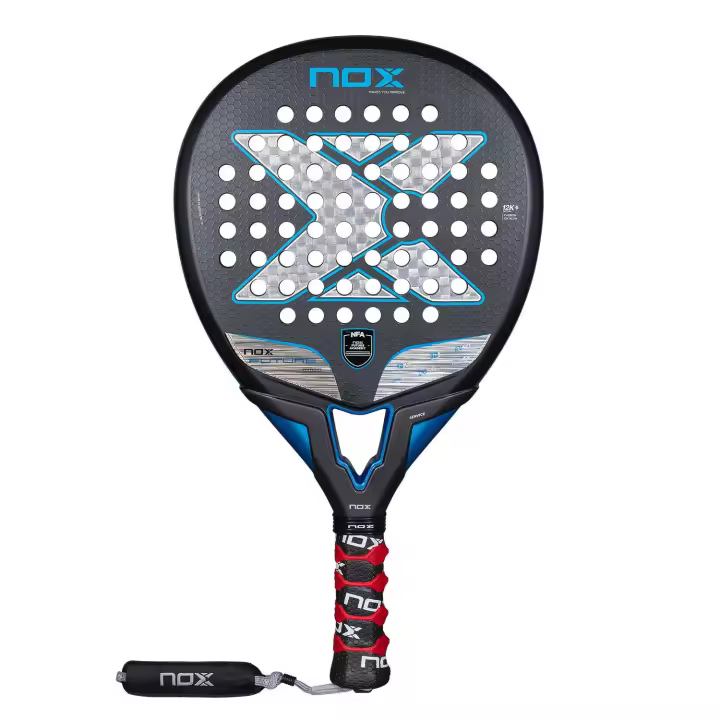 Pala de padel NOX FUTURE HYBRID 12K ALUM - La pala más equilibrada de la gama para jugadores avanzados - 1