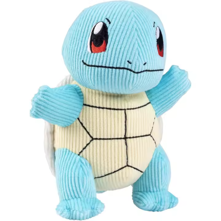 8" Squirtle Corduroy Plush - Officially Licensed - Quality & Soft Stuffed Animal Toy - Limited Edition - Add Squirtle To Your Collection! - Great Gift - 1