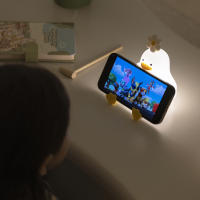 Lámpara De Noche USB Recargable Con Sensor De Toque Y Forma De Pato Para Compañero De Sueño Y Luz De Mesa Para Bebés Y Niñas - details 7