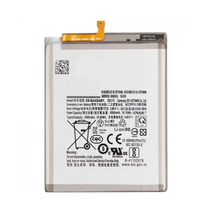 BATERIA EB-BA426ABY COMPATIBLE CON SAMSUNG GALAXY M22 A72 4G A32 A42 5G 5000 mAH - 1