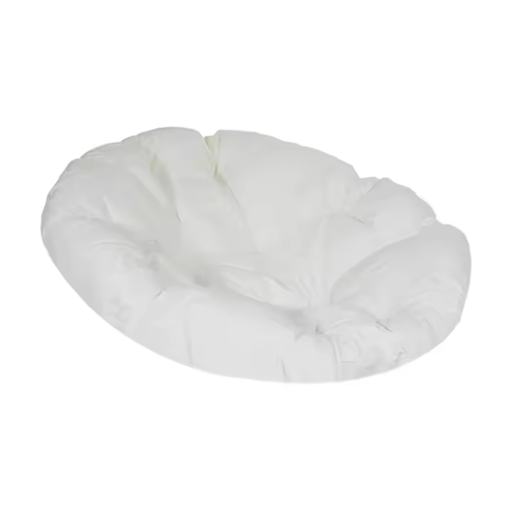 Almohadilla De Silla Papasan Redonda Gruesa Para Silla De Jardín Y Cuna De Colgante 15.7 Pulgadas Lavable Y Resistente Para Asiento De Silla De Balancín - 1