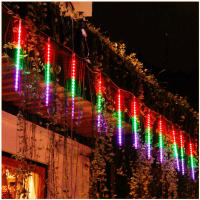 Luces De Hidraulicidad Solar LED Para Decoración De Fiestas Navideñas Y Bodas Al Aire Libre Cadena De Luces De Meteorito Showers Guirnalda De Farolillos Para Exterior - details 17