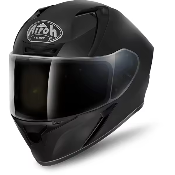 Casco de moto integral airoh valor negro mate - 1