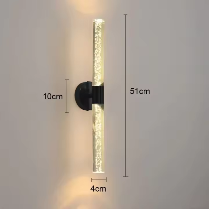 Lámpara De Pared LED Interior Moderna Lujo Nórdico Para Sala De Estar Dormitorio Iluminación Decorativa Doméstica Fuente De Luz Contemporánea - 1