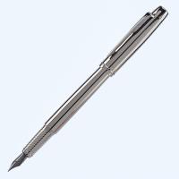 Bolígrafo De Negocios De Alta Gama Plata Gris Tamaño Medio 0.5mm Punta Lridium Metal Para Escuela Oficina Escribir Diario - details 5