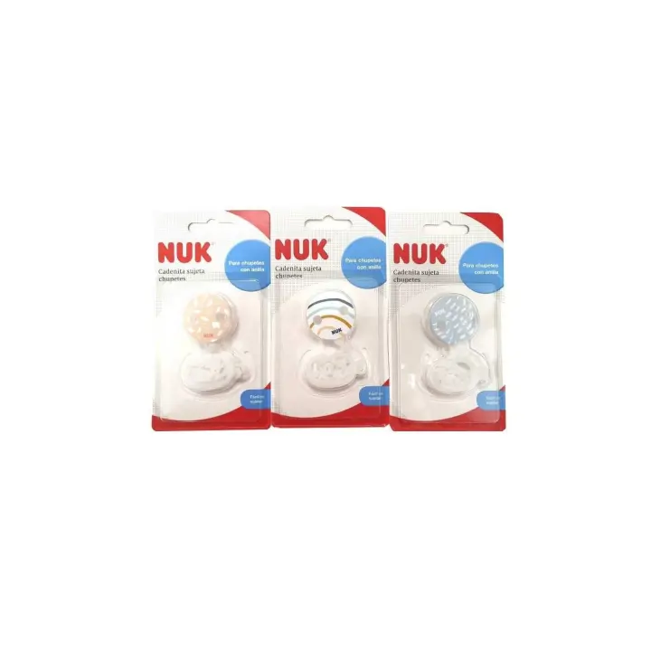 NUK CADENITA SUJETA CHUPETES 1 UNIDAD - 1