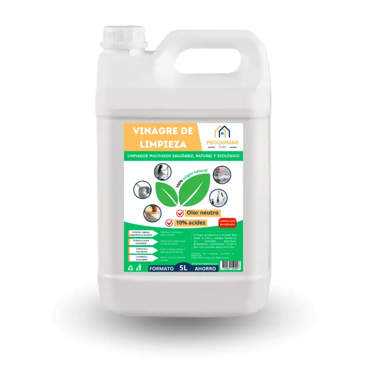 VINAGRE DE LIMPIEZA - 10º - LIMPIADOR NATURAL - GARRAFA DE 5 LITROS … - 1