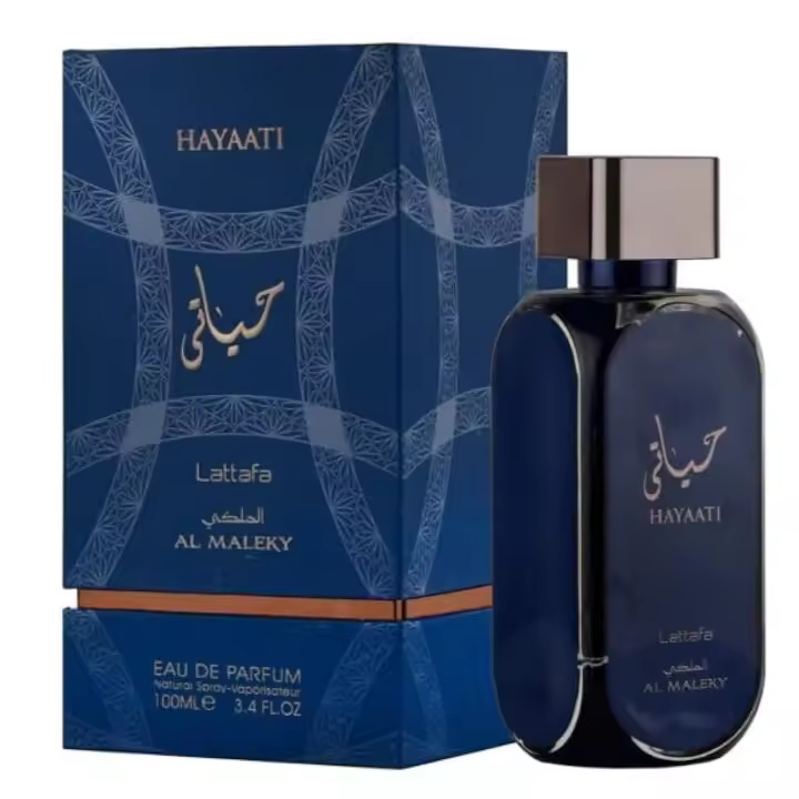 Hayaati Al Maleky de Lattafa 100 ml Perfume Majestuoso y Elegante Hayati Al Maleki, Hayaati El Maleki, Al Maleky Perfume - 1