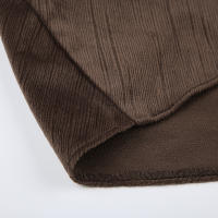IAMSURE Falda Midi Asimétrica Elegante Y Casual Para Mujer Alta Cintura Poliéster Otoño Primavera Moda Básica 2024 - details 9