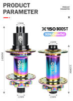 Nueva Bicicleta Hub Nanlio X150 BOOST QR 141x10MM Para Bicicleta De Montaña 6 Arranques 150T 28/32 Agujeros 141x5MM HG MS XD 8 9 10 11 12 Velocidades - details 3