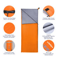 Saco De Dormir LIXADA 190*75cm Tipo Envelope Para Adultos Ultraligero Para Camping Playa Viajes Primavera Otoño Tamaño 75x190cm - details 17