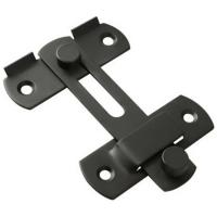 Cerradura De Puerta De Acero Inoxidable Latch Flip Latch Cerradura De Seguridad Para Armario Cerradura De Puerta Deslizante Herramienta De Cierre Negro Mate - details 7