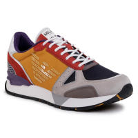 Emporio Armani Zapatillas Hombre Gris Amarillo X4X289 XM499 N245 - details 5