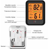 Medidor Electrónico de Temperatura y Humedad, Estación Meteorológica Inalámbrica, Blanco - details 0
