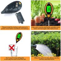 Kit De Prueba De Tierra Para Plantas Con Medidor De Humedad Y pH 3 En 1 Herramienta De Acidez Y Luz Para Flores Y Jardín - details 9