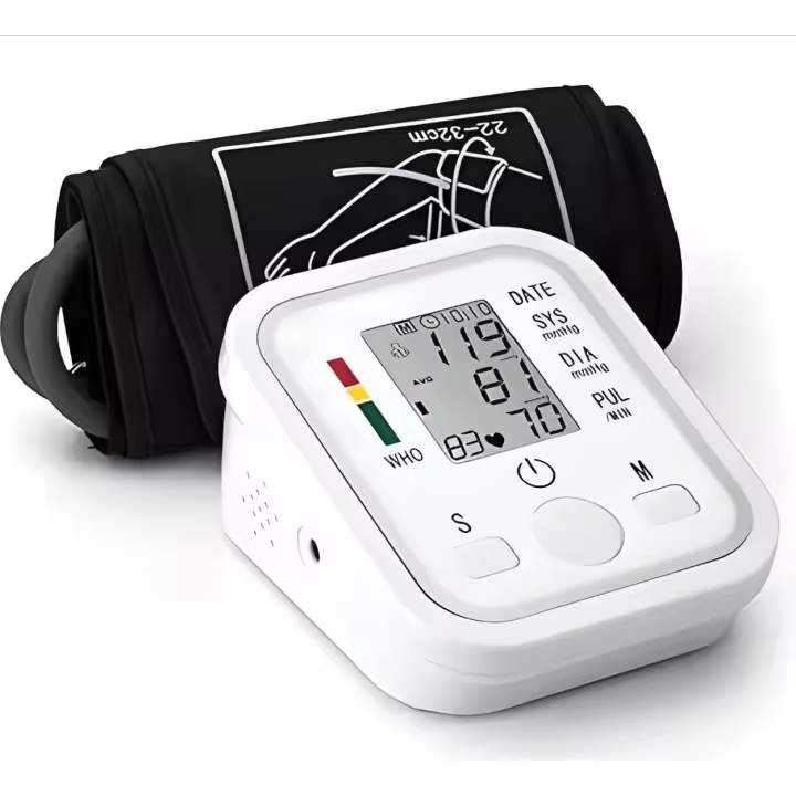 Tensiómetro de Brazo digital, Medida precise de la presión arterial y el Pulse, validado - 1
