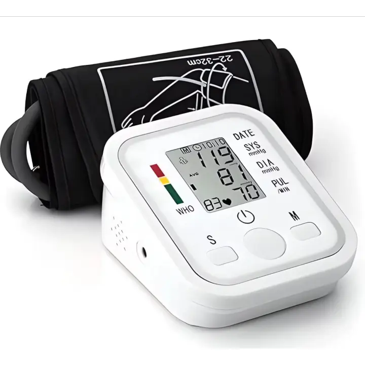 Tensiómetro de Brazo digital, Medida precise de la presión arterial y el Pulse, validado - 1