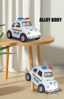 Coche De Juguete De Aleación Simulación Policial Adorable 1:38 Con Sonido Y Luz Modelo De Metal Para Decoración Y Regalo Para Niños - details 2