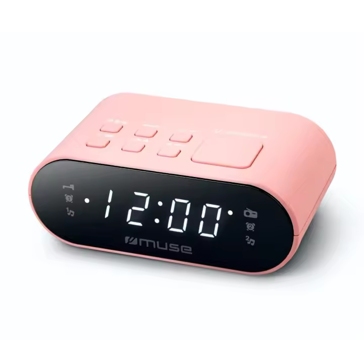 Muse M-10 Rosa / Radio despertador - 1