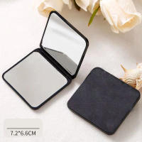 Espejo De Maquillaje Portátil Para Niñas Doble Cara Compacto De Tamaño Pequeño Con Diversas Colores Regalo Ideal Para Mujeres - details 6