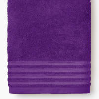 Juego Toallas Baño 500 Gr LISO - Rizo 100% Algodón - Pack 3 Piezas (Tocador+Lavabo+Ducha). Color Morado - Sedalinne - details 1