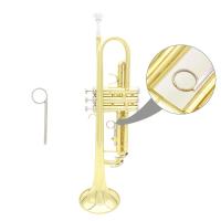 Anillo De Dedo Para Deslizamiento Del Tercer Valvula De Trompeta SLADE Plata De Latón Metálico Enchapado De Níquel Accesorios De Instrumentos Musicales Para Repuesto De Corneta - details 9