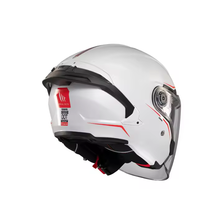 Casco Moto Casco Mt Cosmo Sv Solid   Ce U - 1