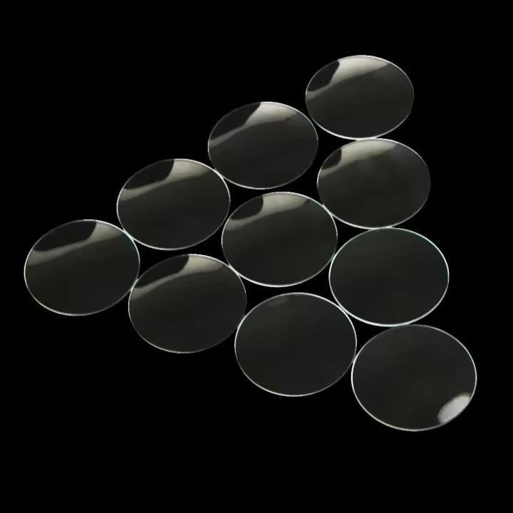 10 Piezas/Lote Vidrio Mineral Dónde Para Reparación De Relojería Lente Transparente Para Relojes 24/25/26/27mm Parte De Repuesto Para Reloj - 1