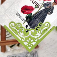 Caja De Regalo 3D Plegable Con Borde De Artesanía Y Marco Herramientas De Corte Metálico Para Scrapbooking Decorativo Y Encaje Manual - details 5