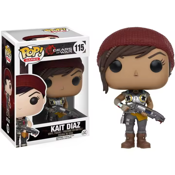 FUNKO POP - Kait Diaz - Gears of War - Figura de Vinilo - Coleccionable - Producto oficial - Edad recomendada mayores de ‎14 años - 1