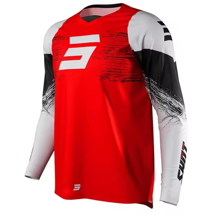 SHOT MAILLOT DE MANGA LARGA RAW BURST TALLA M - 1