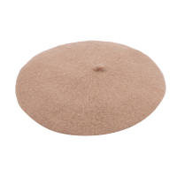 Gorro De Lana Térmico Para Bebés Y Niñas Estilo Francés Retro Vintage Beret Elegante De Color Sólido Para Invierno - details 54