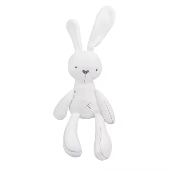 Lindo muñeco de conejo de peluche de patas largas, juguete para bebé Suri del mismo estilo, muñeca para dormir relajante para bebé - 1