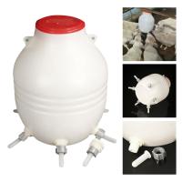 Gran Capacidad De Alimentación Para Ovejas Y Corderos Con 6 Agujeros De Leche Botella De Plástico Duradero Para Ganadería Y Cuidado De Animales - details 1