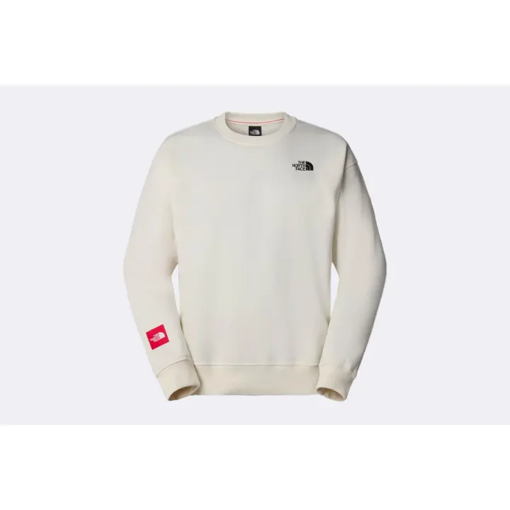 THE NORTH FACE Sudadera Axys Unisex White Dune - 1