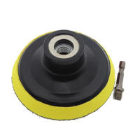 10Pcs Disco De Arena 100mm 60-240 Grit Papel De Hierro Para Herramientas Eléctricas Broca Y Mezclador Con Fondo De Enchufe Para Bricolaje En Madera - details 6
